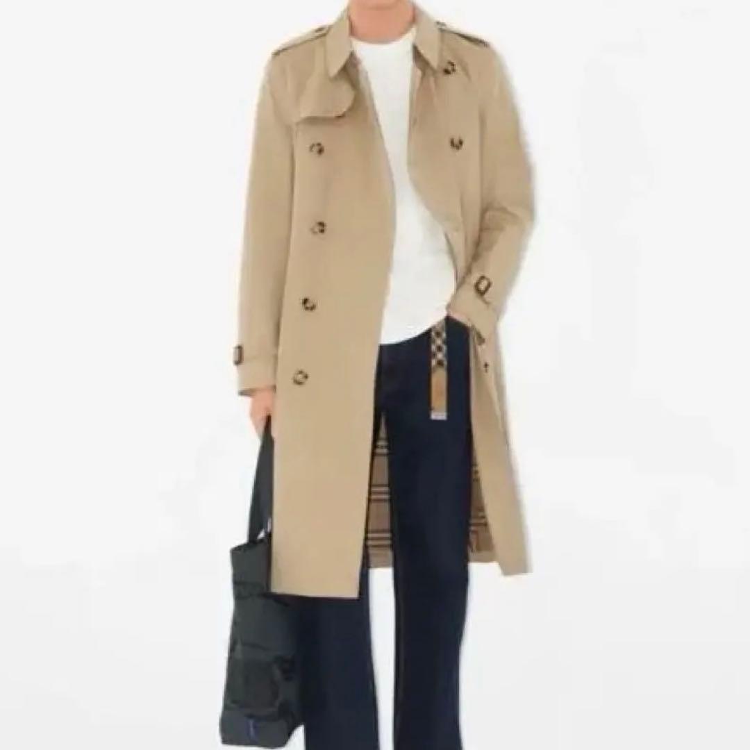 【美品】今だけ！半額 バーバリー ケンジントン トレンチコート ベージュ