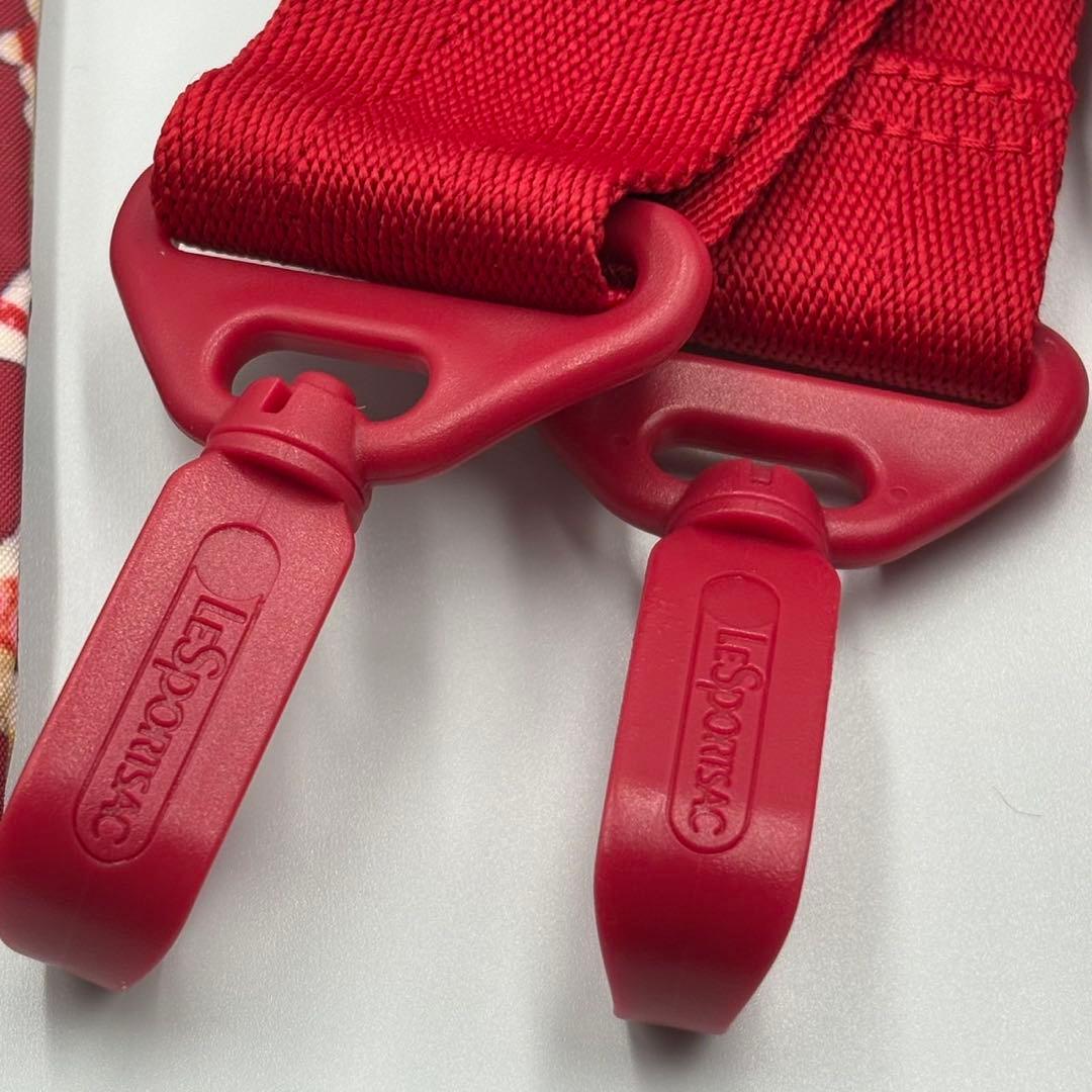 新品 レスポートサック ピンクハウス レッド ボストンバッグ ポーチ付き