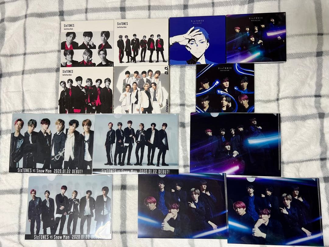 【特典付き】SixTONES 全シングル、全アルバム、コンプ64枚 まとめ売り