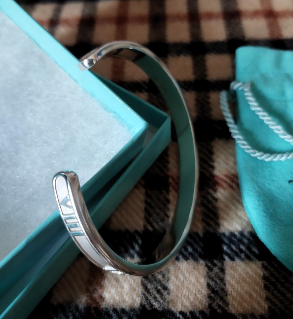 ティファニー アトラス バングル　ラージサイズ　美品