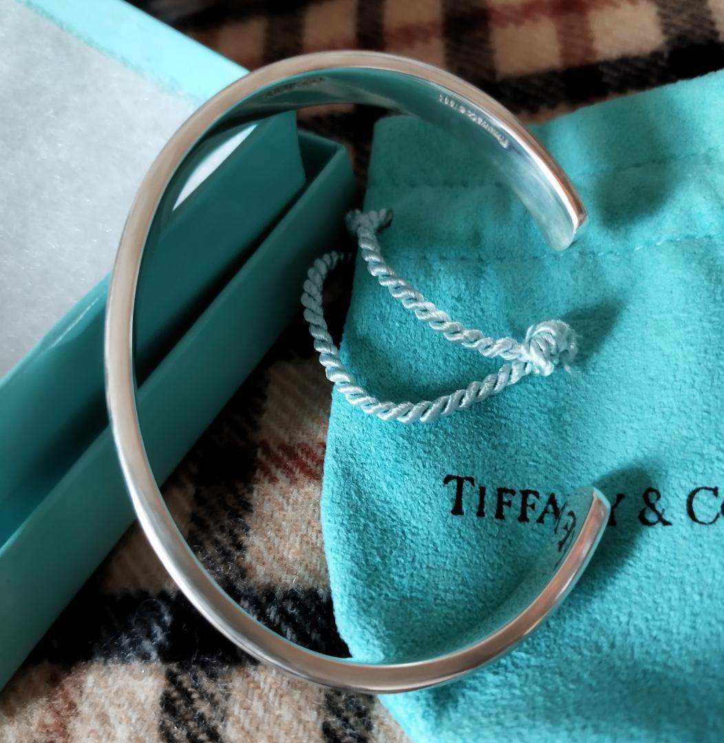 ティファニー アトラス バングル　ラージサイズ　美品