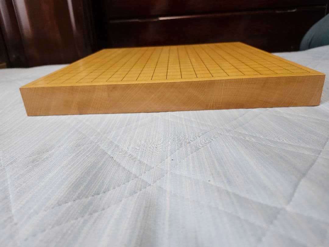 本榧1.5寸卓上碁盤（ハギ盤・特上）