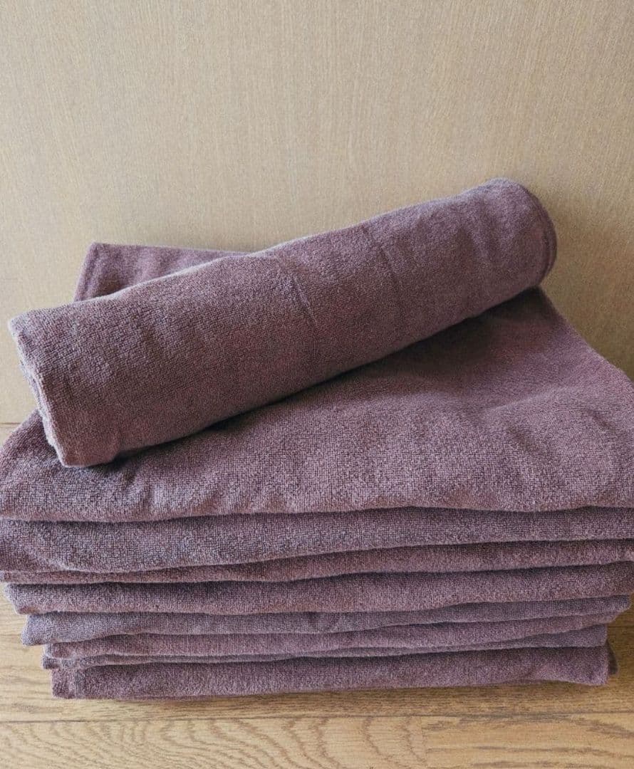 サロン用 大判タオル10枚 (ブラウン)