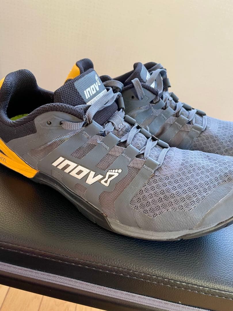 INOV-8 イノヴェイト　F-LITE 235 グレー/イエロー　横川選手着用