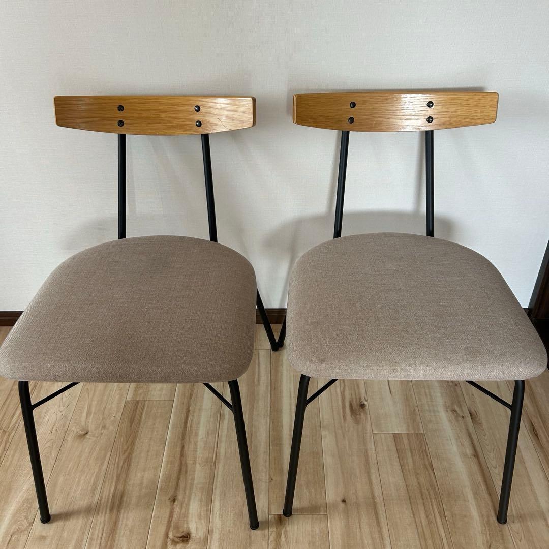 【最終値下げ】anthem アンセム ダイニングチェア 2脚セット