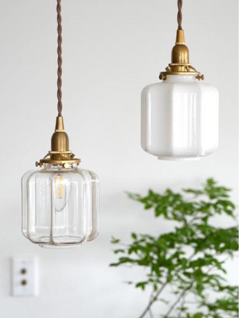 ガラスシェード アーロット S ホワイト