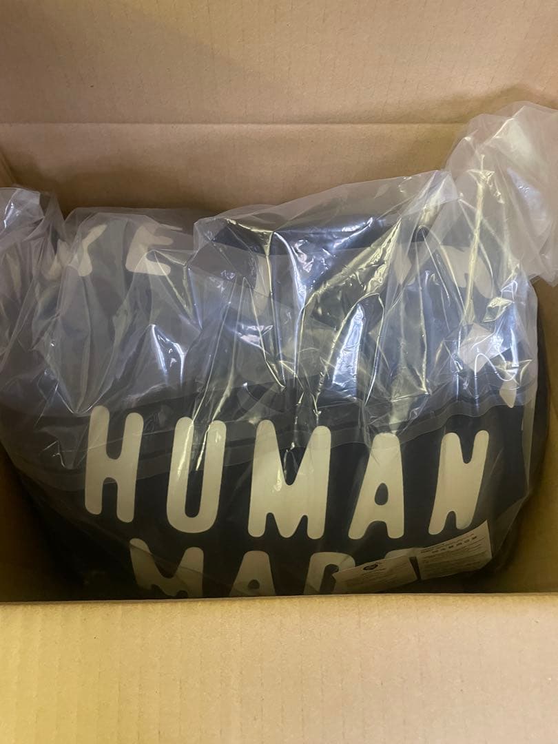 HUMAN MADE HEART BEADS CUSHION ネイビー