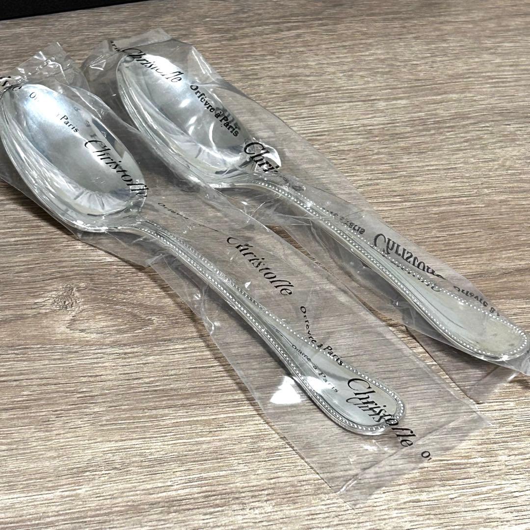 【未開封 】クリストフル　スタンダード　カトラリー　2人用　6本セット　パール