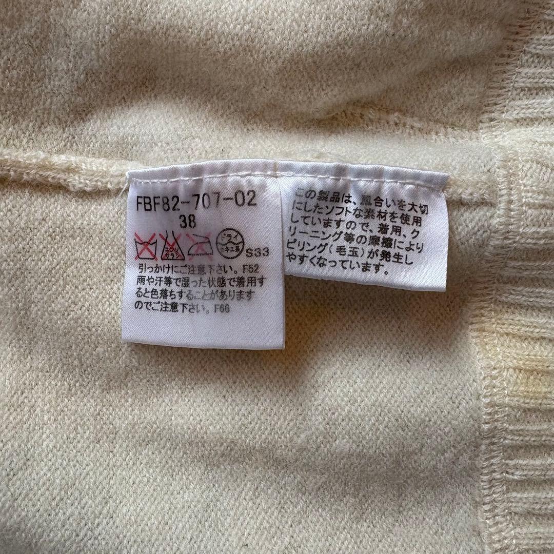 BURBERRY BLUELABEL オフショルニット38 y2k