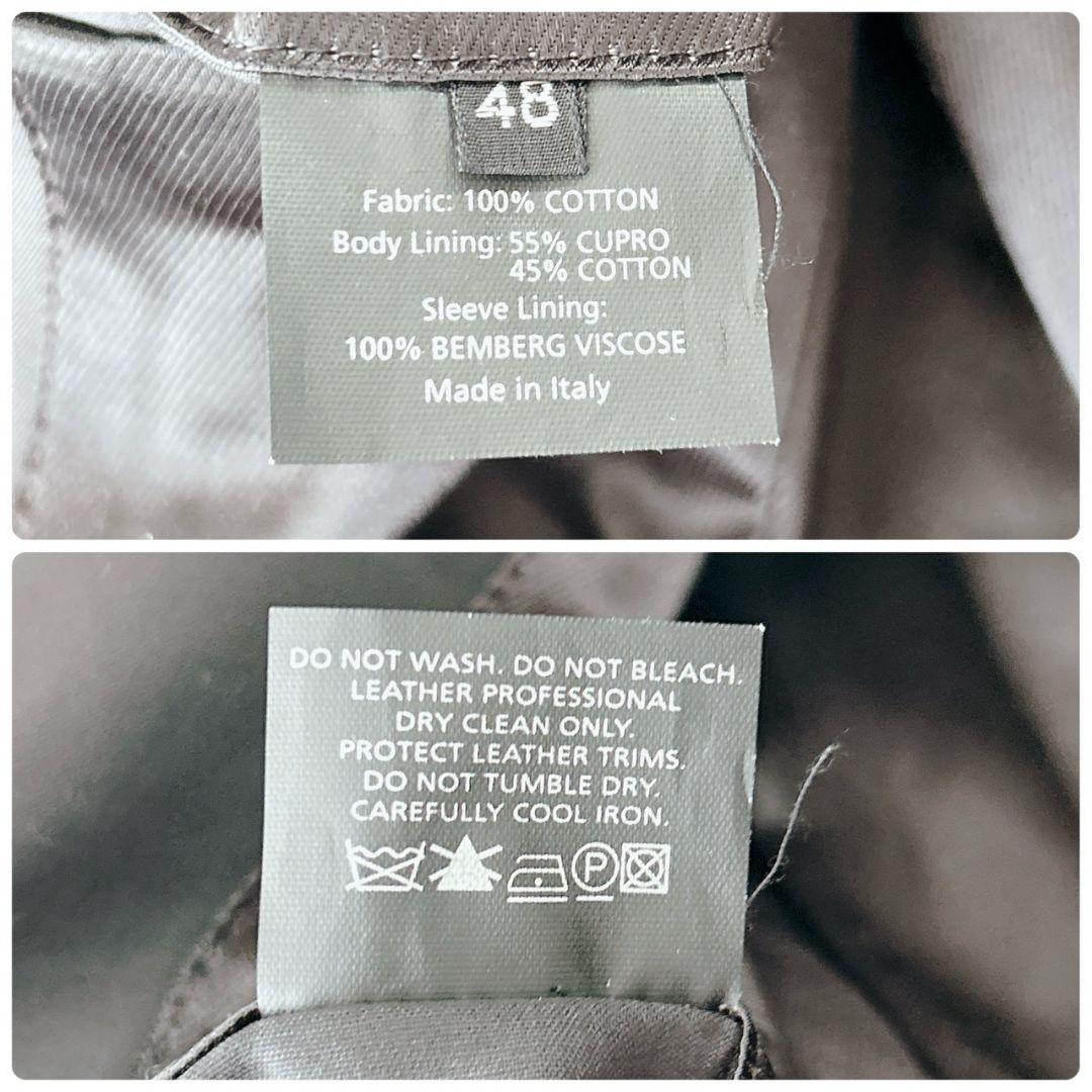 トムフォード TOM FORD トレンチコート ベルト ブラック 黒 48