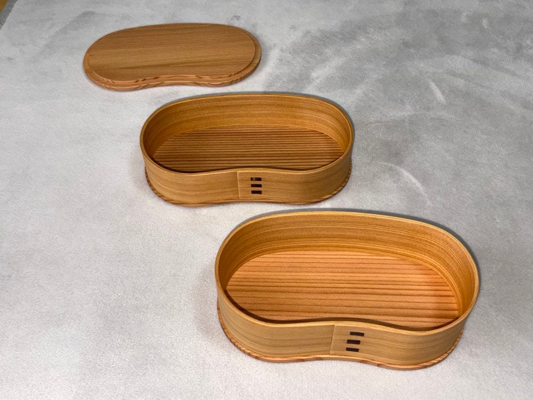 大館曲げわっぱ はんごう弁当 2段重ね 日本製 秋田杉 弁当箱