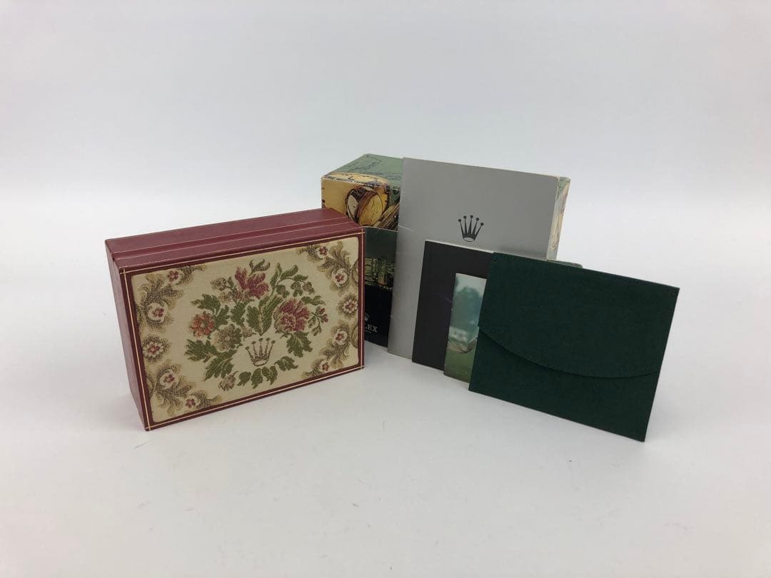 メ*ク様 ロレックス　空き箱　外箱　内側　小冊子　取説　保存袋