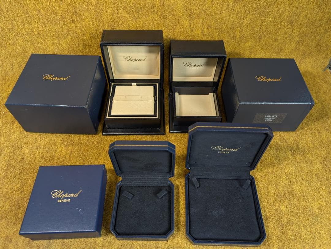 Chopard　ショパール　空き箱　ケース　イヤリング　ネックレス　ブレスレット