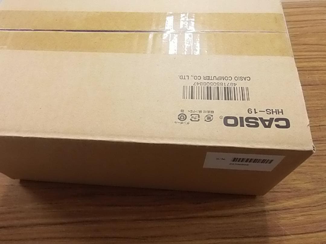 99CASIOカシオレジスター ハンドスキャナーHHS-19　新品　2020年製