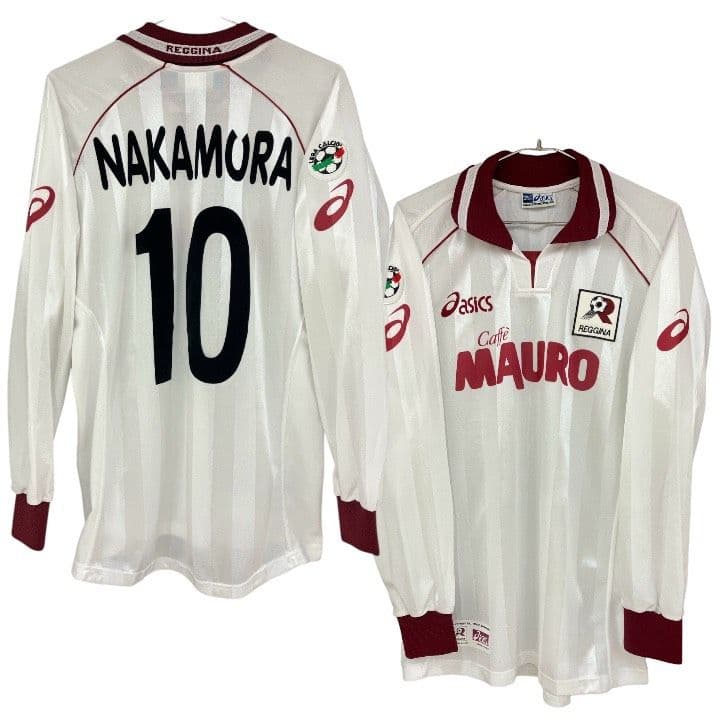 02-03 レッジーナ　中村俊輔　アシックスオフィシャル　ウェイユニフォーム