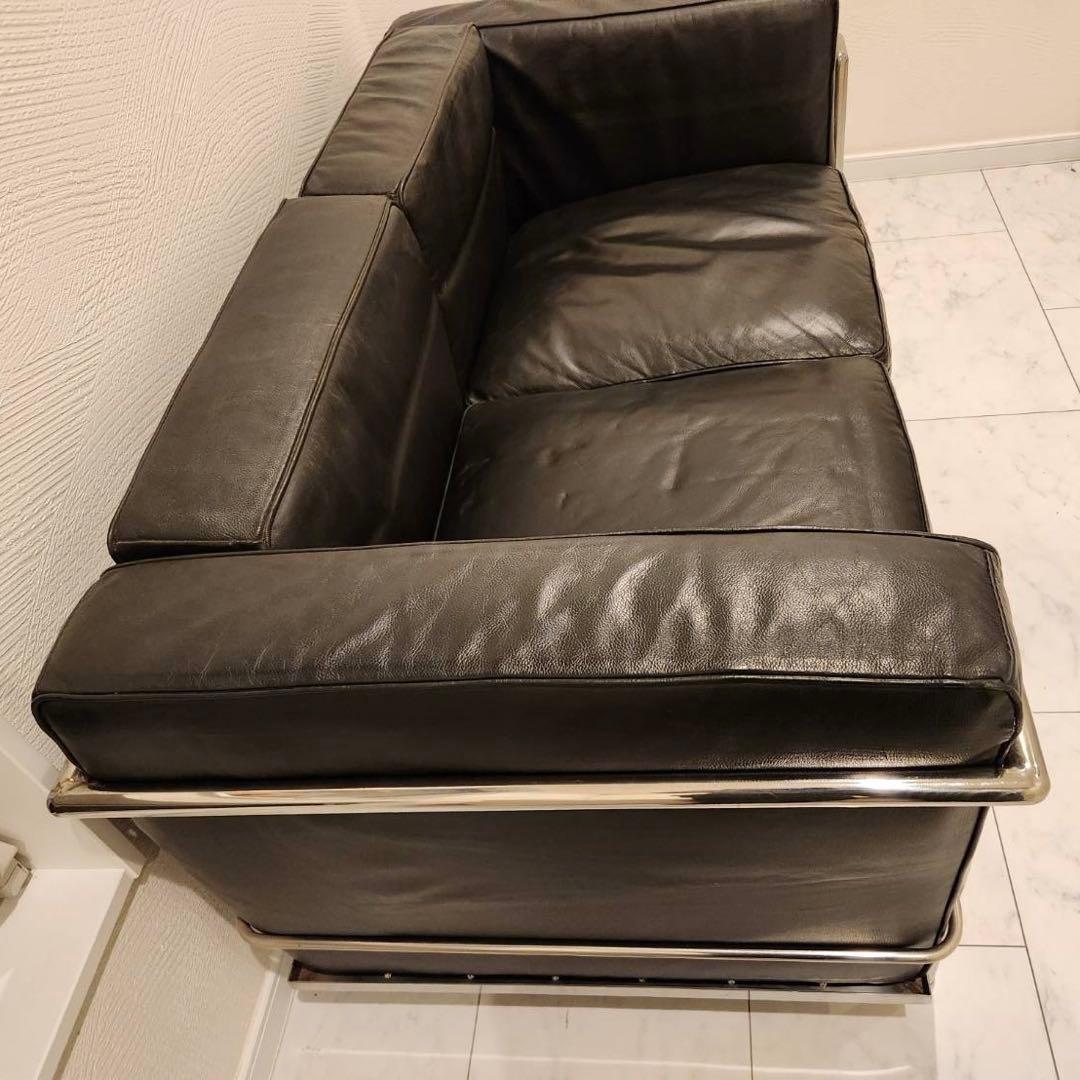 リプロダクトLe Corbusierル・コルビュジエ　2pボックスソファ