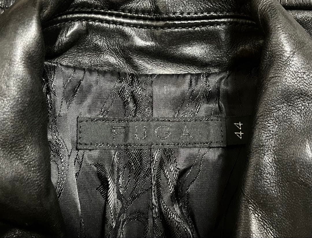 FUGA、フーガ、ライダース、ダブルライダース、レザージャケット、レザーブルゾン