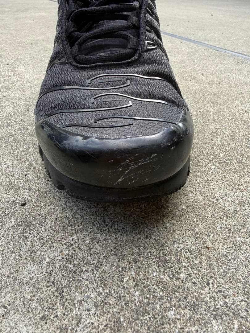 靴 nike airmax plus black/black-black