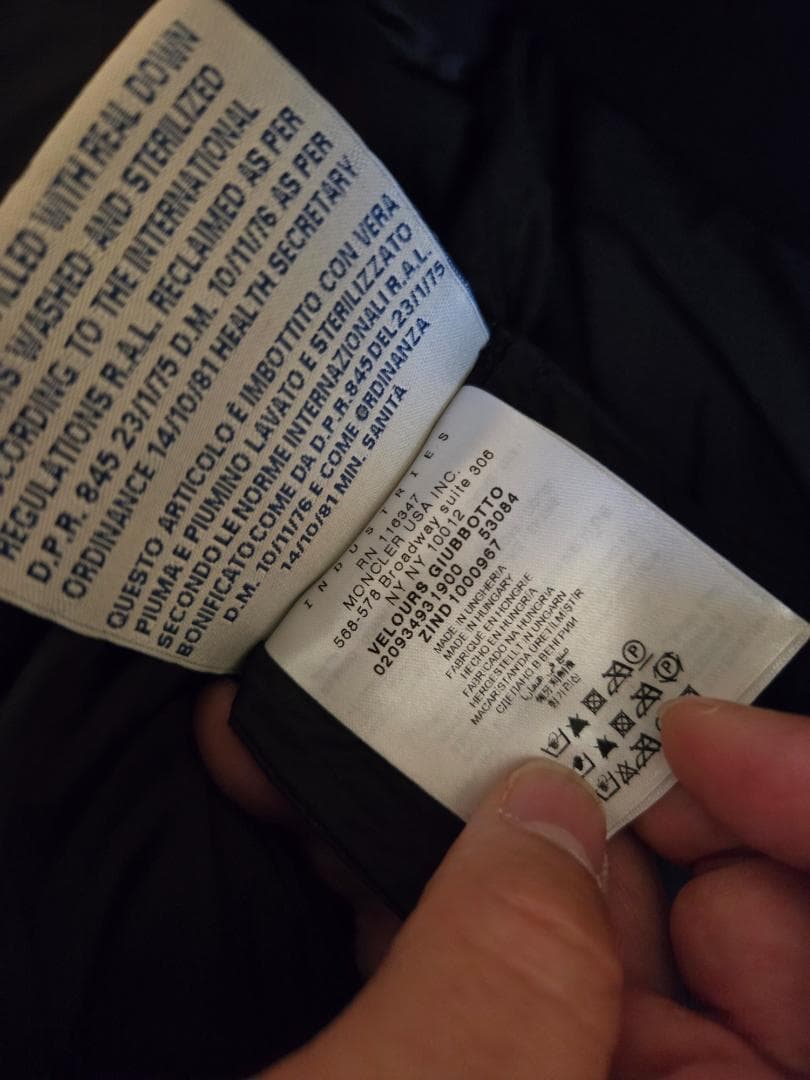 うさうさ様1/31終即決15%OFF　30万美品ロングダウンVELOURS