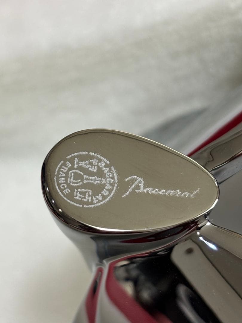 Baccarat バカラ　ラッキーバタフライ　スカラベブルー