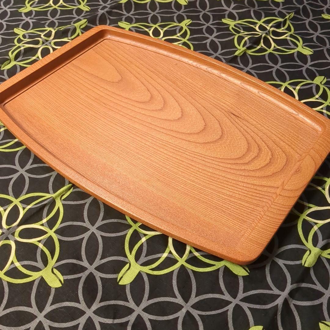 けやき　お盆　手作り木工