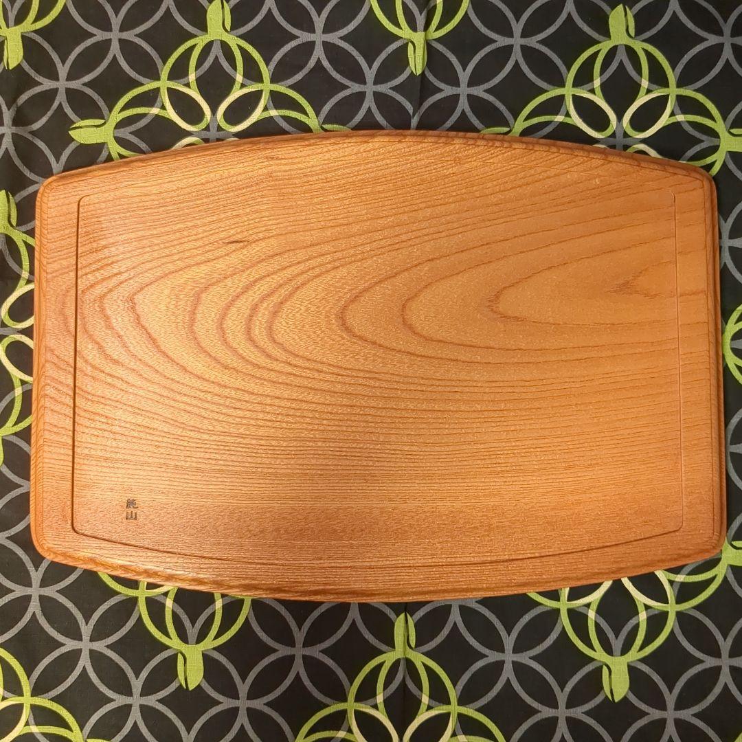 けやき　お盆　手作り木工