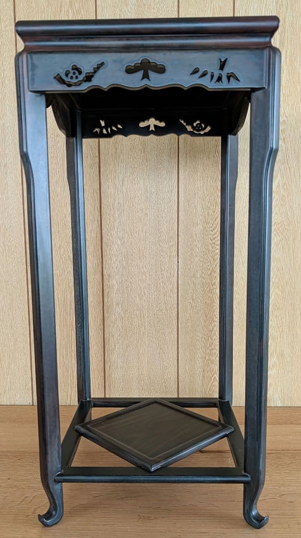 盆栽飾り台 唐木 盆栽台