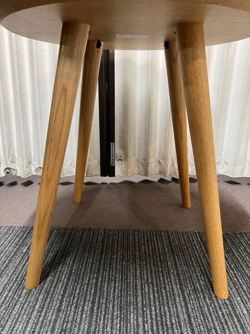 F1【used】柏木工 サイドテーブル JYT49A (オーク)