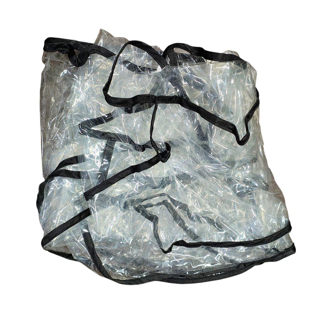 【送料無料】雨カバー　カトージ　2人でゴー　ネイビー　二人乗りベビーカー