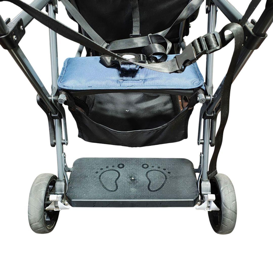 【送料無料】雨カバー　カトージ　2人でゴー　ネイビー　二人乗りベビーカー