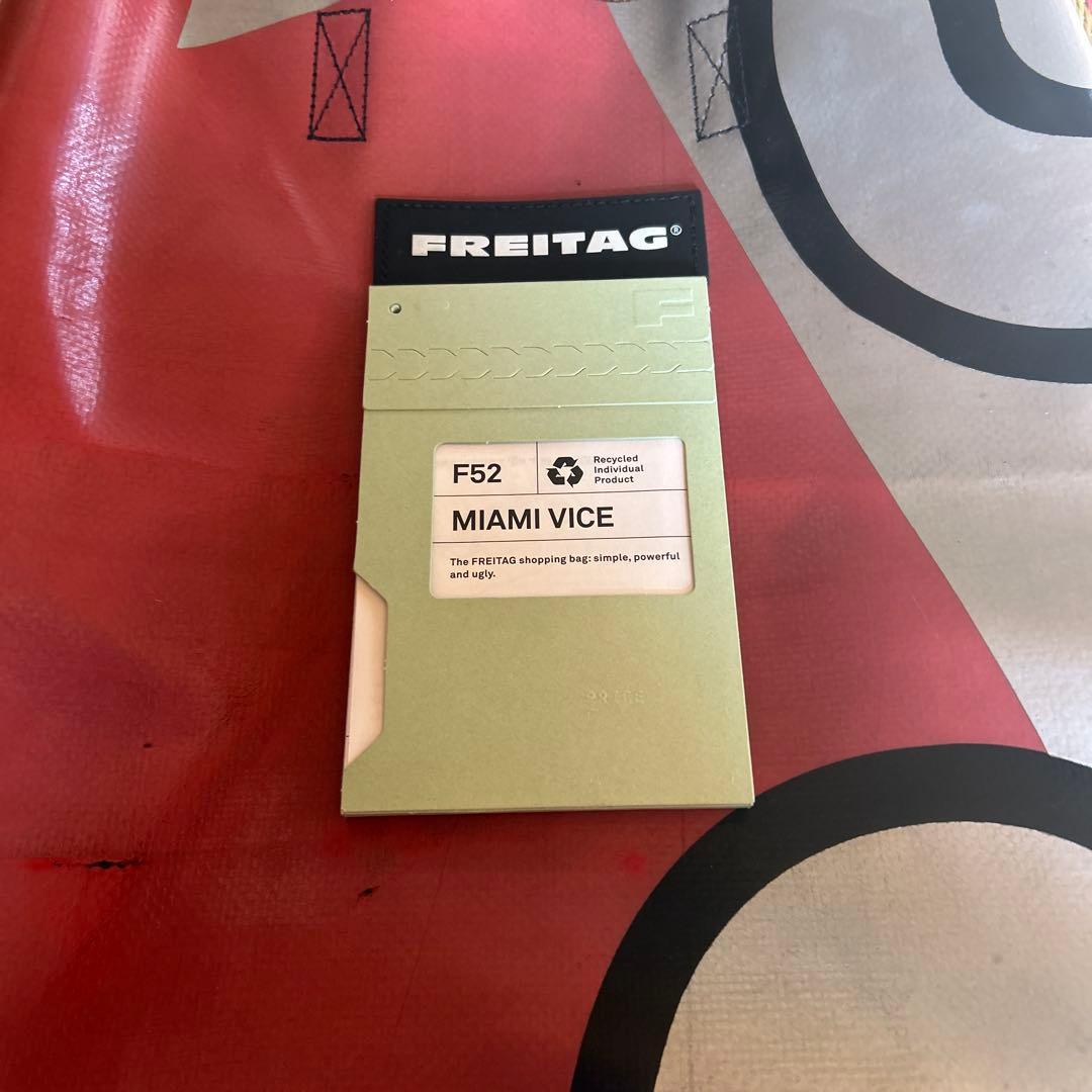 美品！FREITAG フライターグ F52 MIAMI VICE マイアミバイス