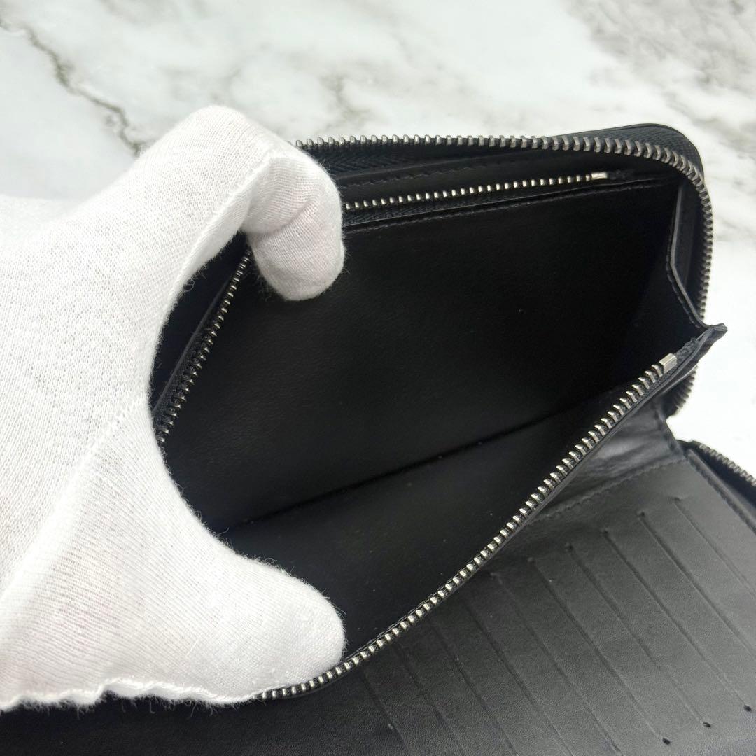 【新品同様】ルイヴィトン 長財布 ジッピー ヴェルティカル ダミエ アンフィニ