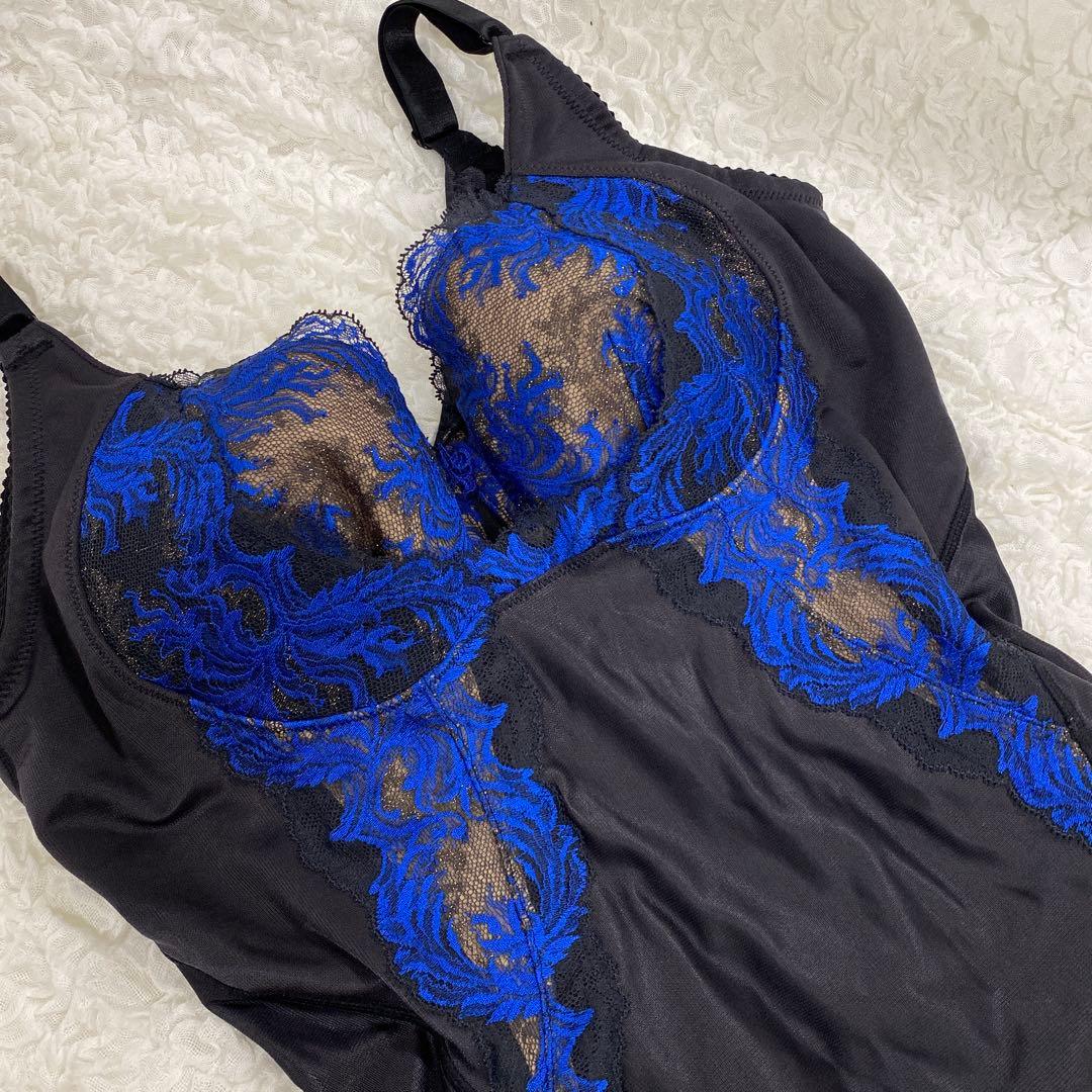 マルコ 補正下着 ボディスーツ D85 3L カーヴィシャス ブラック 黒