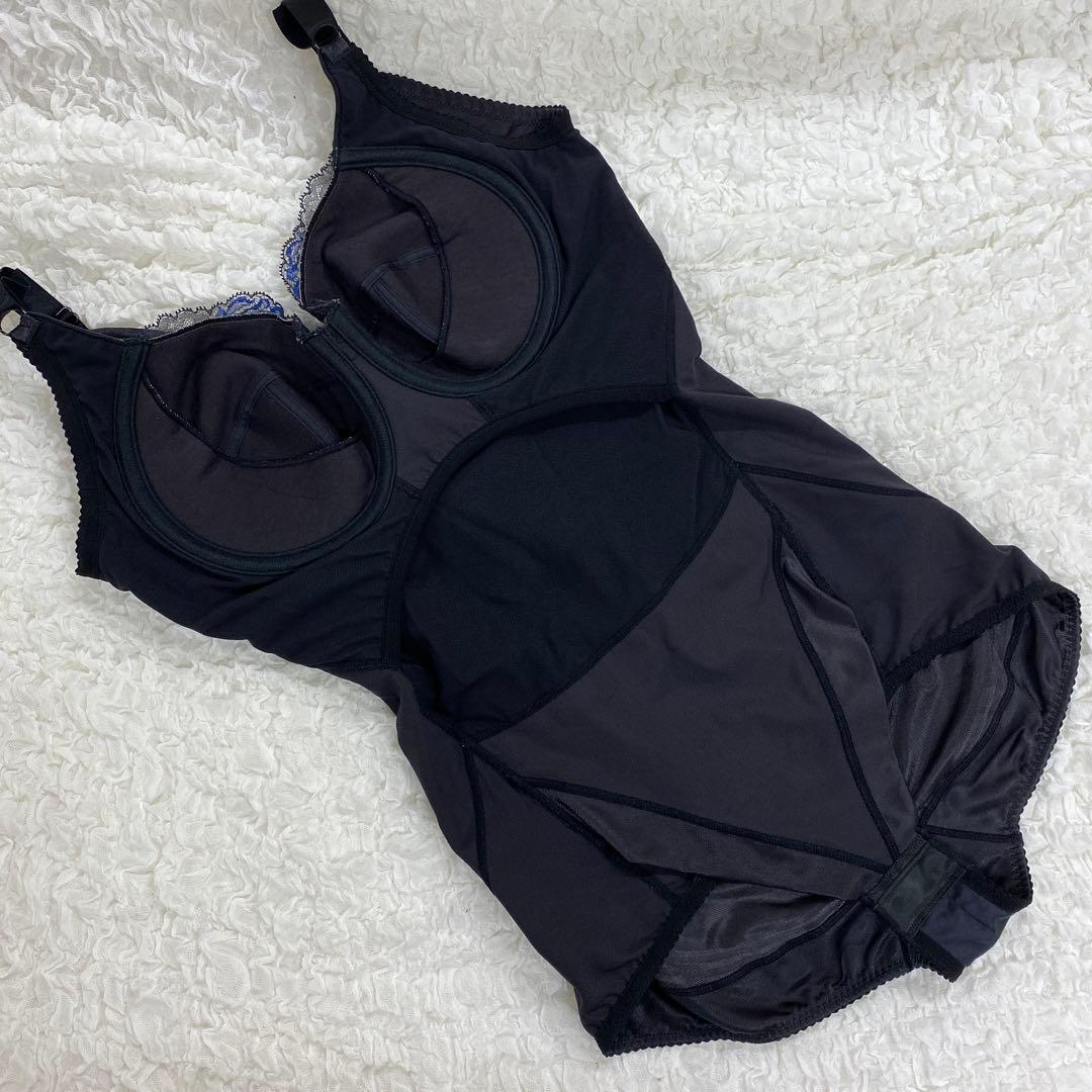 マルコ 補正下着 ボディスーツ D85 3L カーヴィシャス ブラック 黒