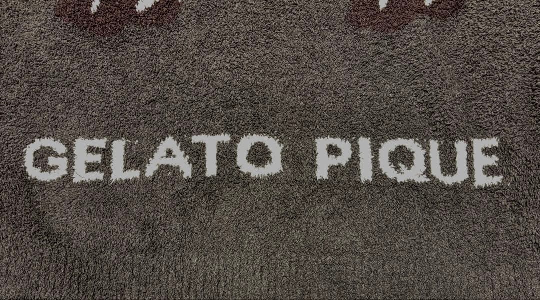 GELATO PIQUE パンダ柄 フリースブランケット ONLINE限定