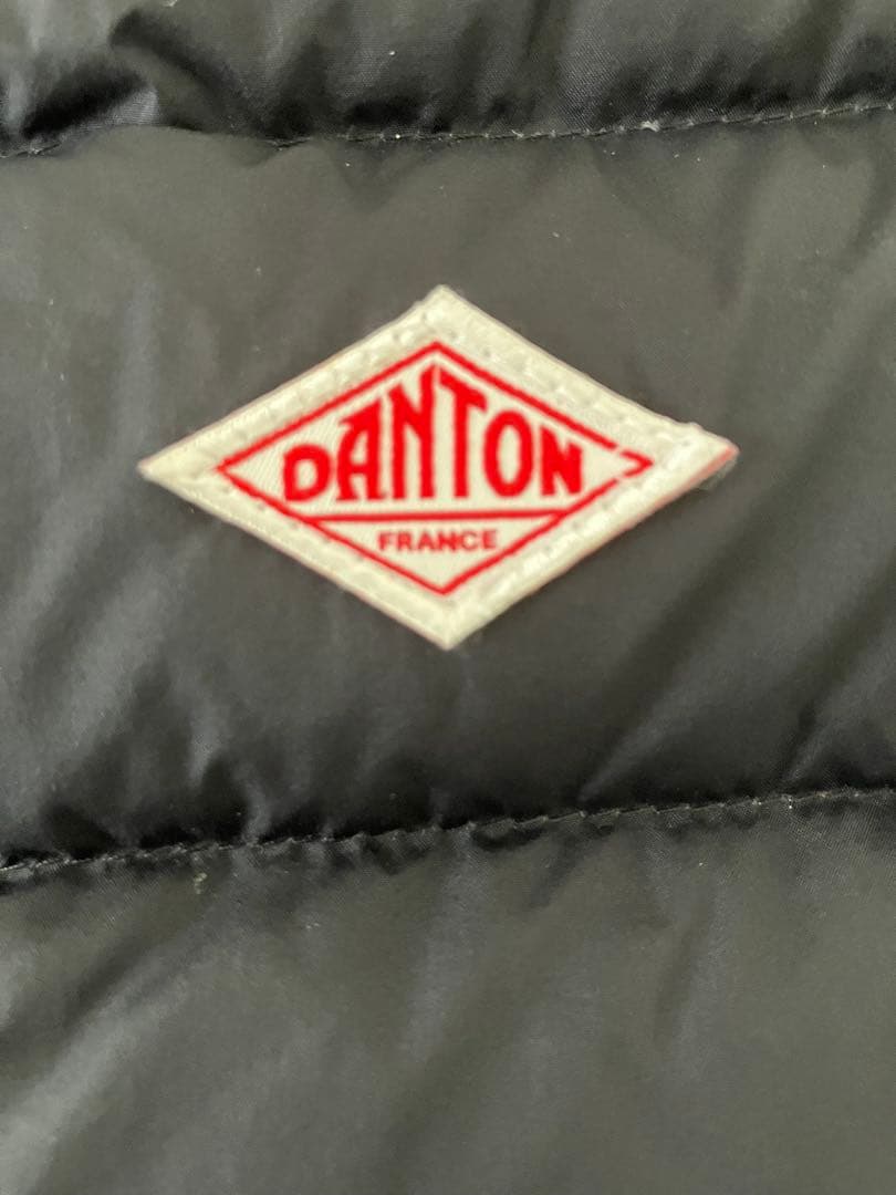 DANTON ダウンベスト M ブラック