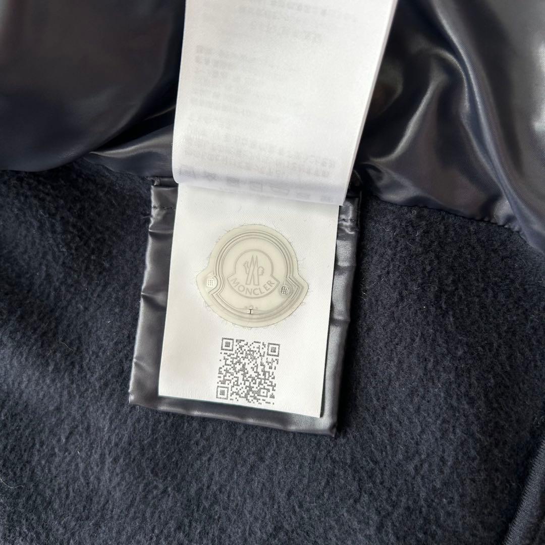 【美品】モンクレール　ジップダウンパーカー　フード　トリコロール　定番　XS