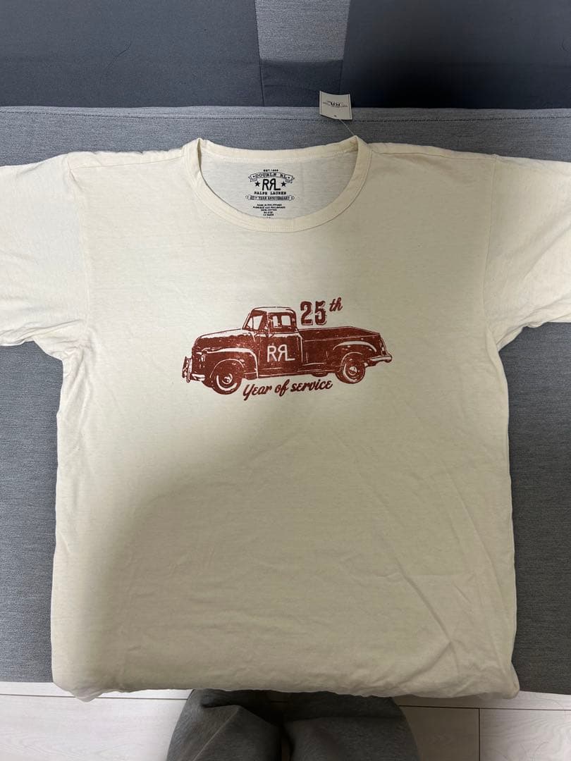 RRL 25周年記念トラック柄Tシャツ　サイズM 外箱付き
