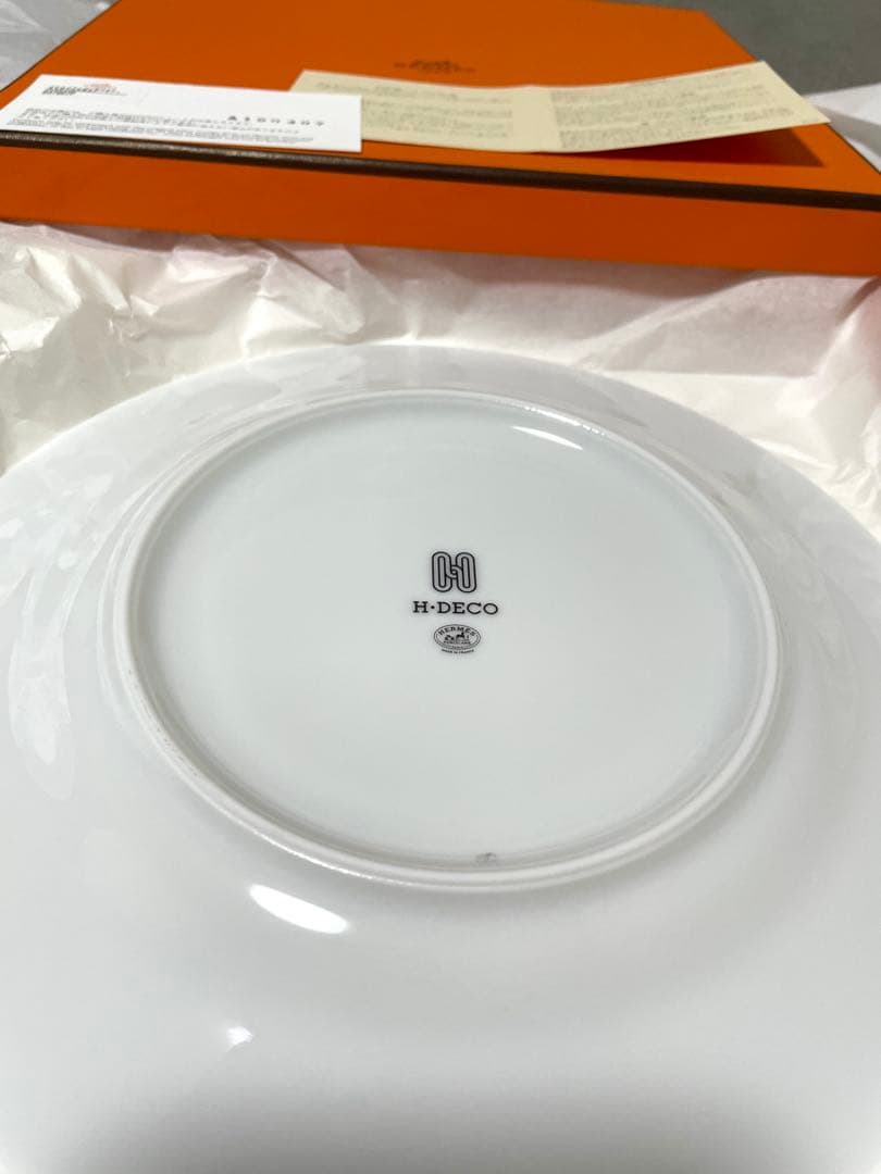 HERMES エルメス　Hデコ　デザートプレート　新品　お皿