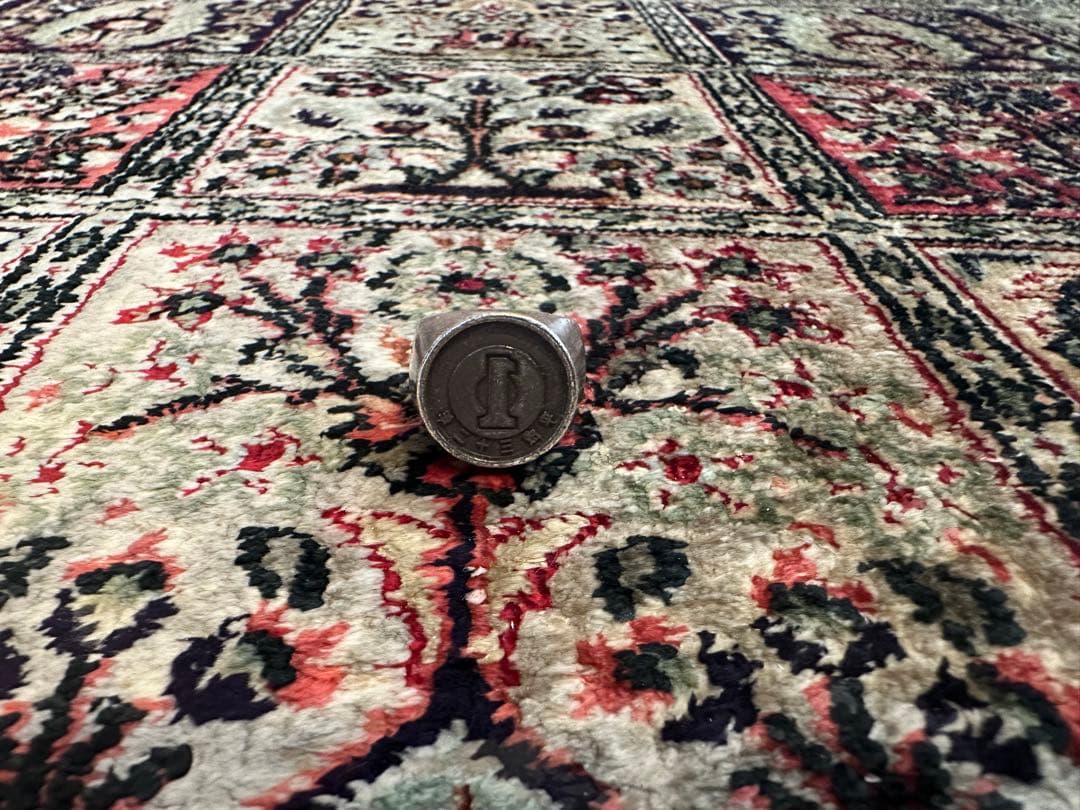 アクセサリー do not do 1 coin signet ring #9.5