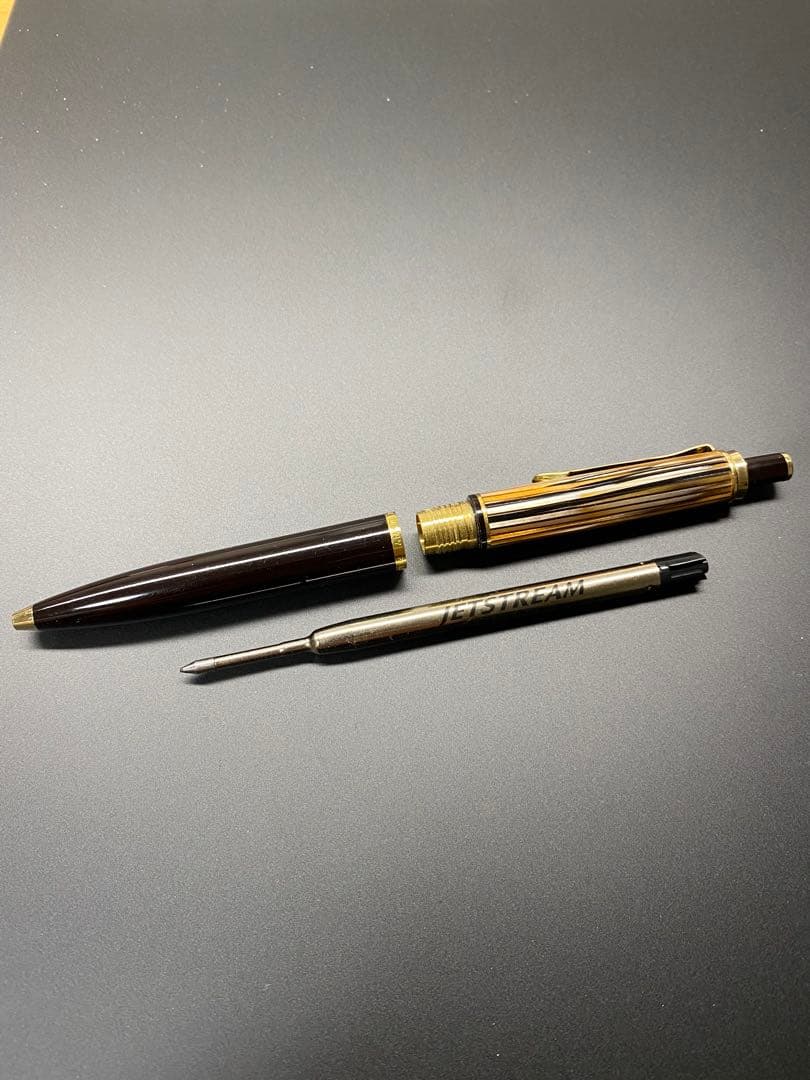 ペリカン　スーべレーン　K405 　ボールペン　茶縞 Pelikan