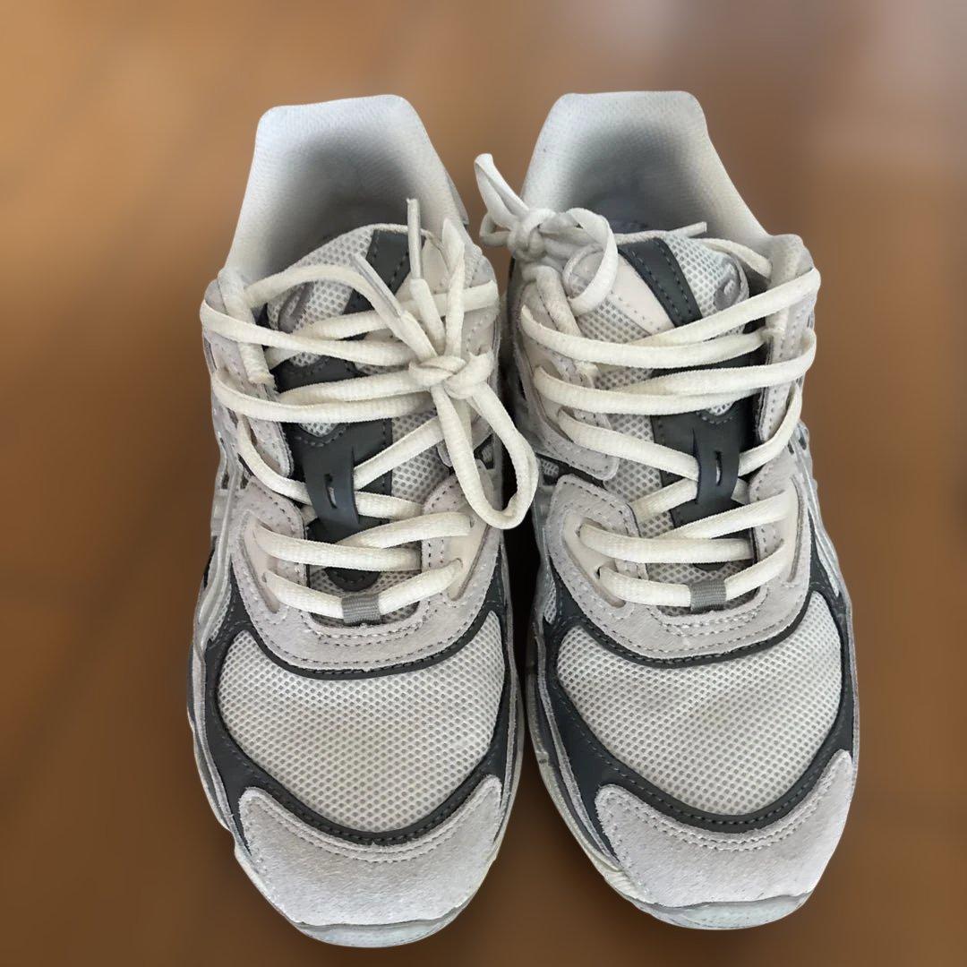 靴 ASICS GEL-NYC \"Cream/Oyster Grey