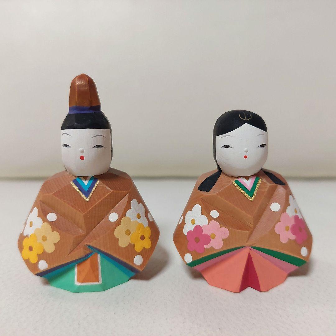 ◆南雲 伊予一刀彫 雛人形 春めいて お雛様