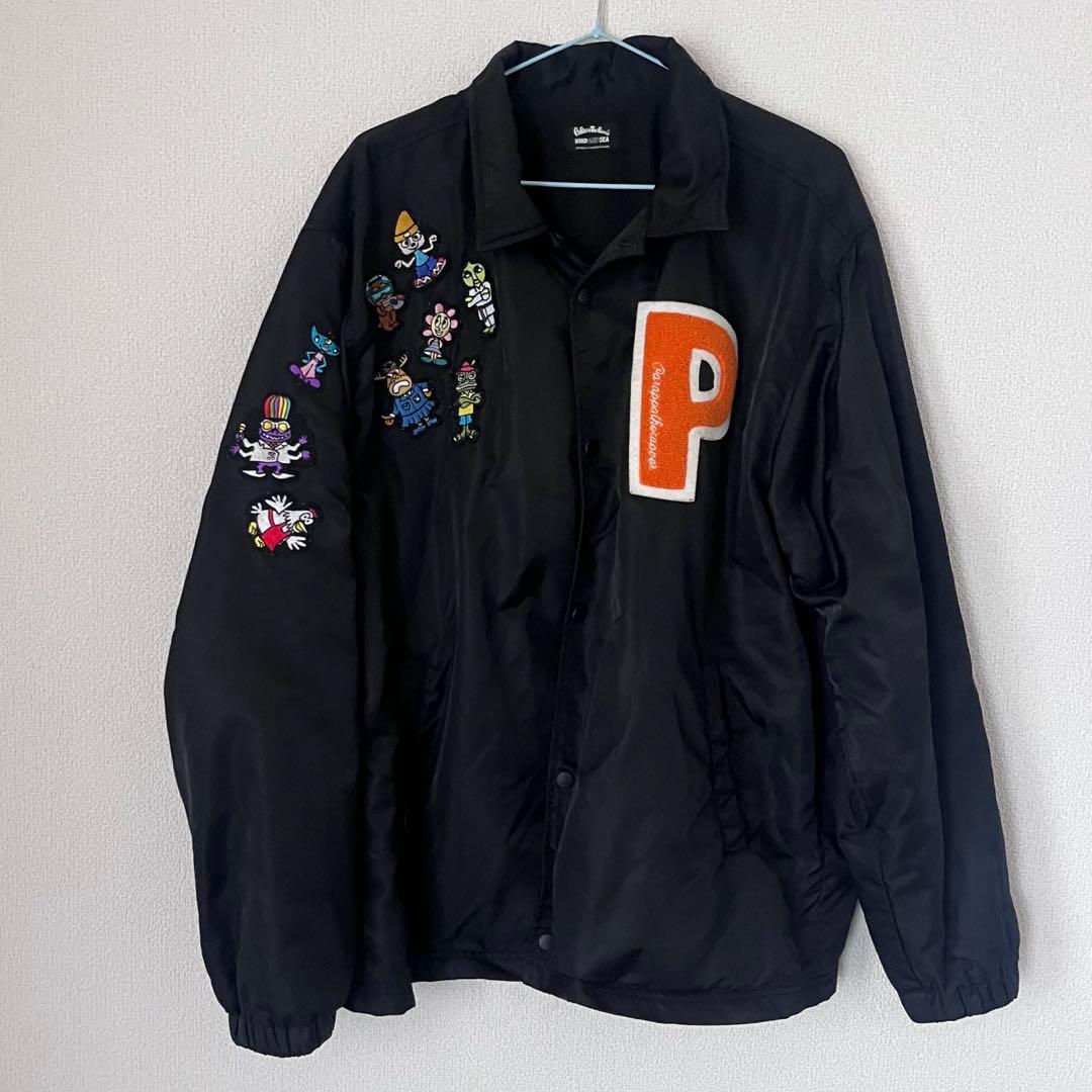 WIND AND SEA/コーチジャケット/ブラック/黒/パラッパラッパーコラボ