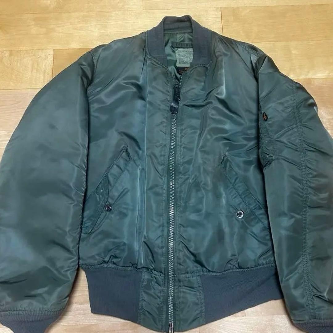 ALPHA INDUSTRIES MA-1 ジャケット オリーブグリーン