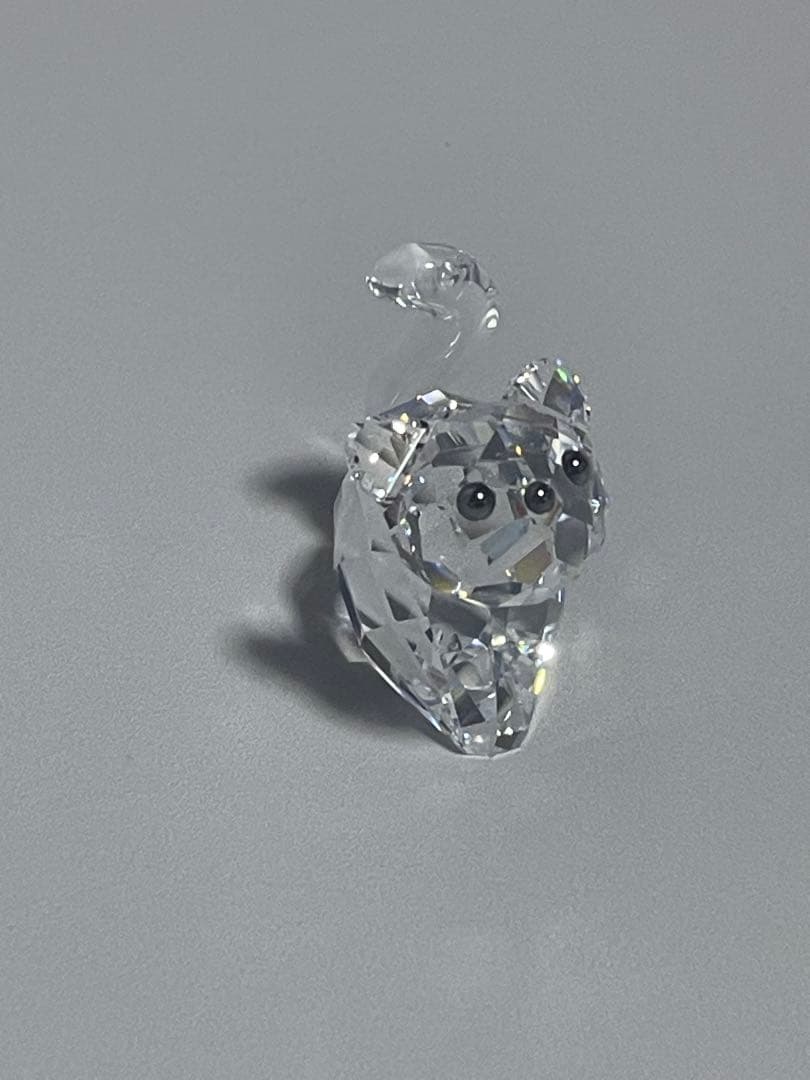 ❤︎新品・未使用•希少❤︎SWAROVSKI❤︎lovlots❤︎ネコ 置物廃盤