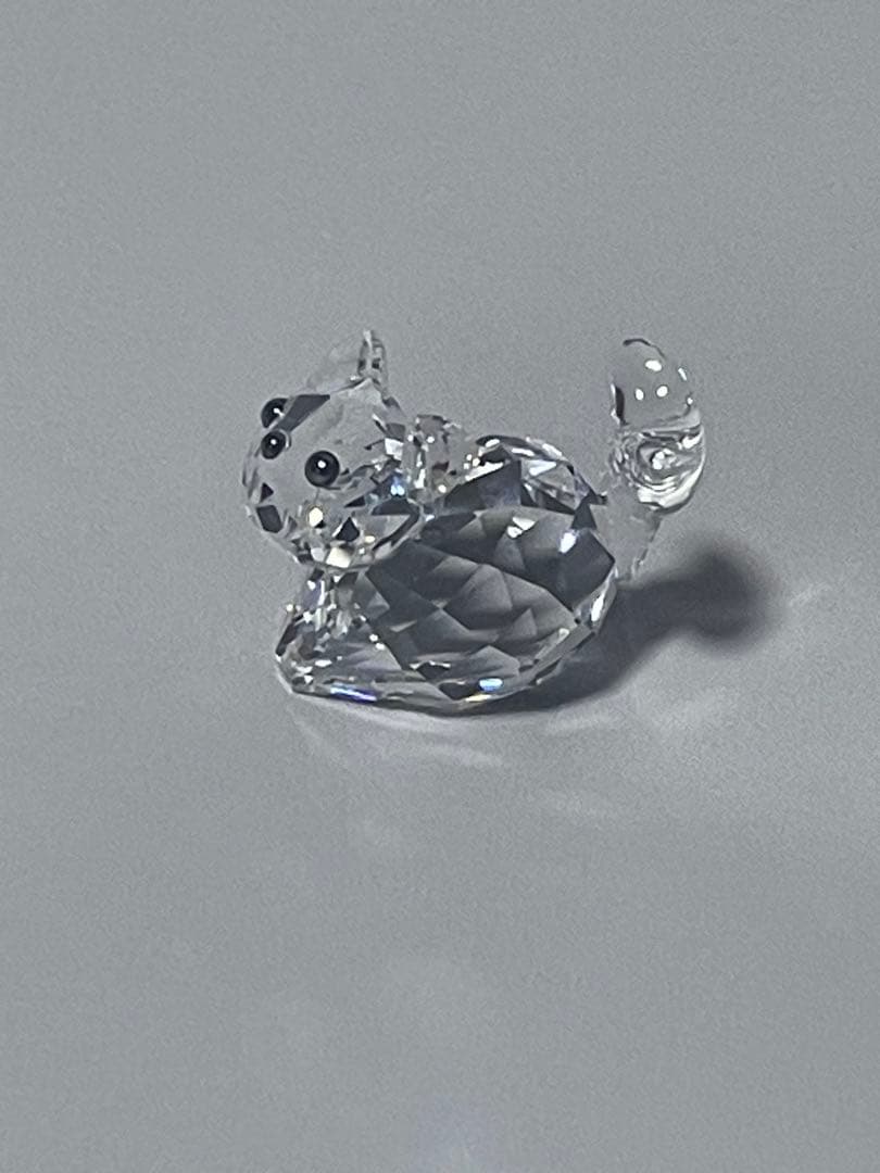 ❤︎新品・未使用•希少❤︎SWAROVSKI❤︎lovlots❤︎ネコ 置物廃盤