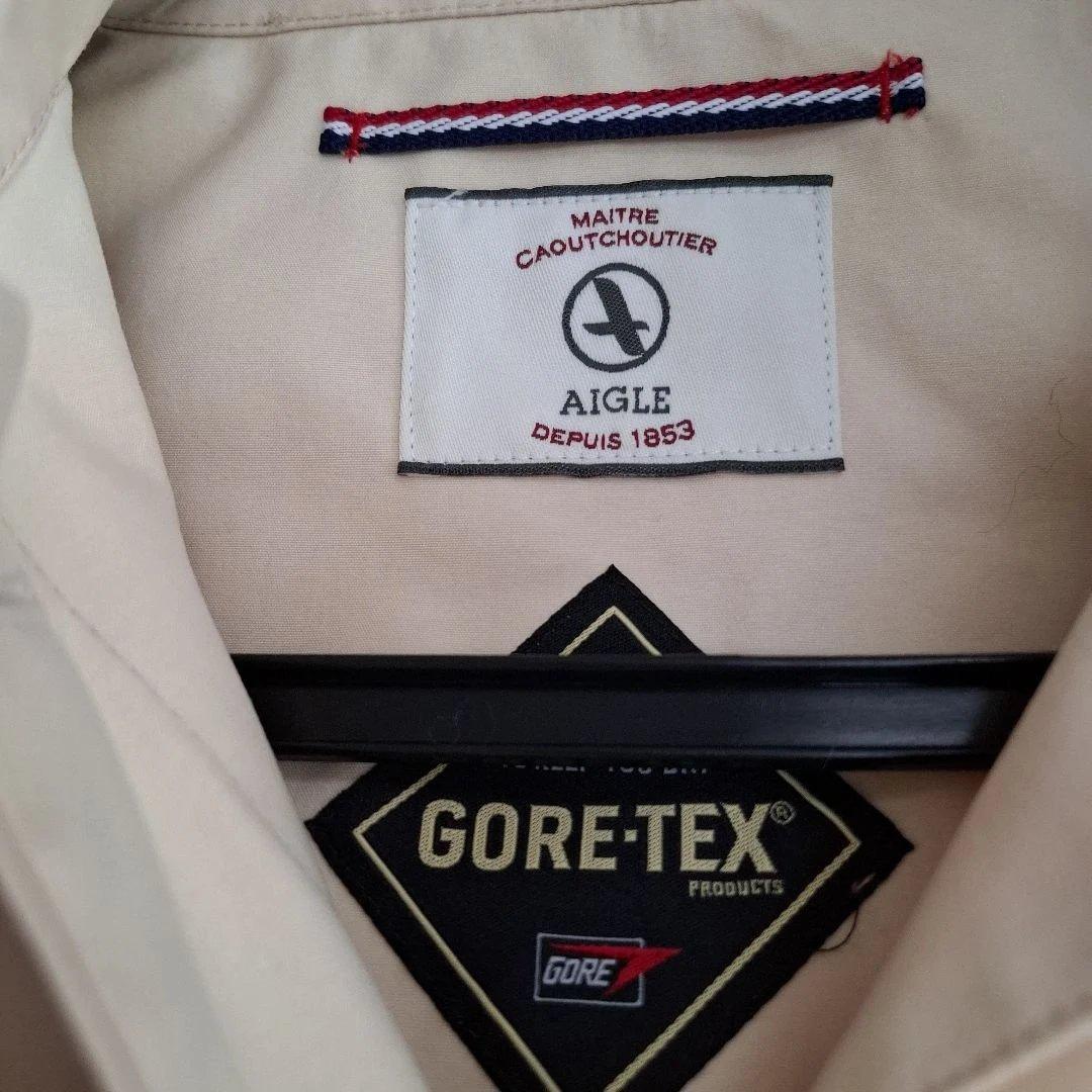 AIGLE GORE-TEX ベージュロングコート