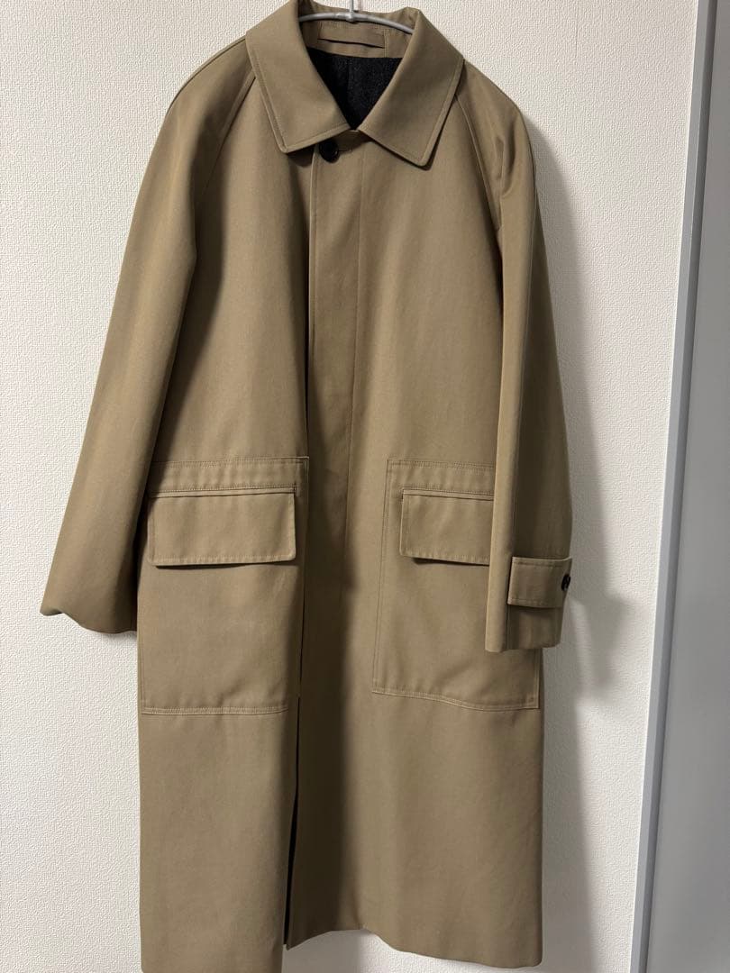 MARGARET HOWELL ステンカラーコート ウール S 定価13万円