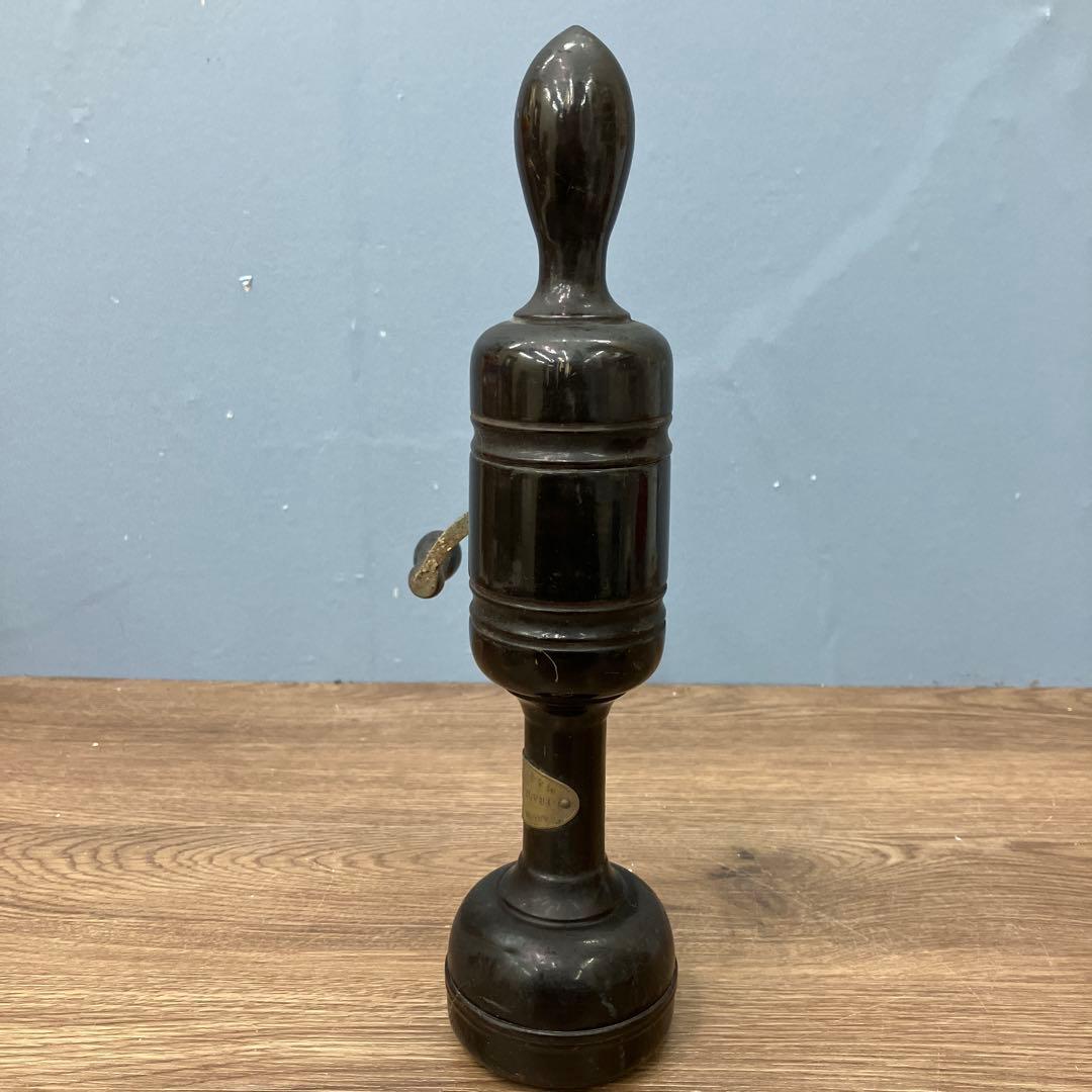 E-壁 希少 当時物 昭和レトロ 手回し式 肩たたき 手回し